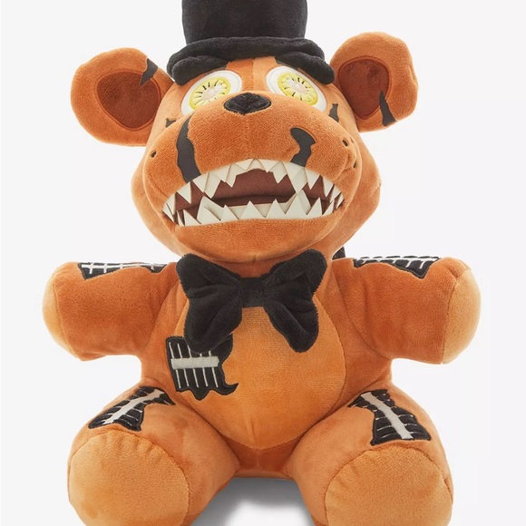 Five Nights At Freddy's Nightmare Freddy Plush Backpack NEW - Picture 1 of 4